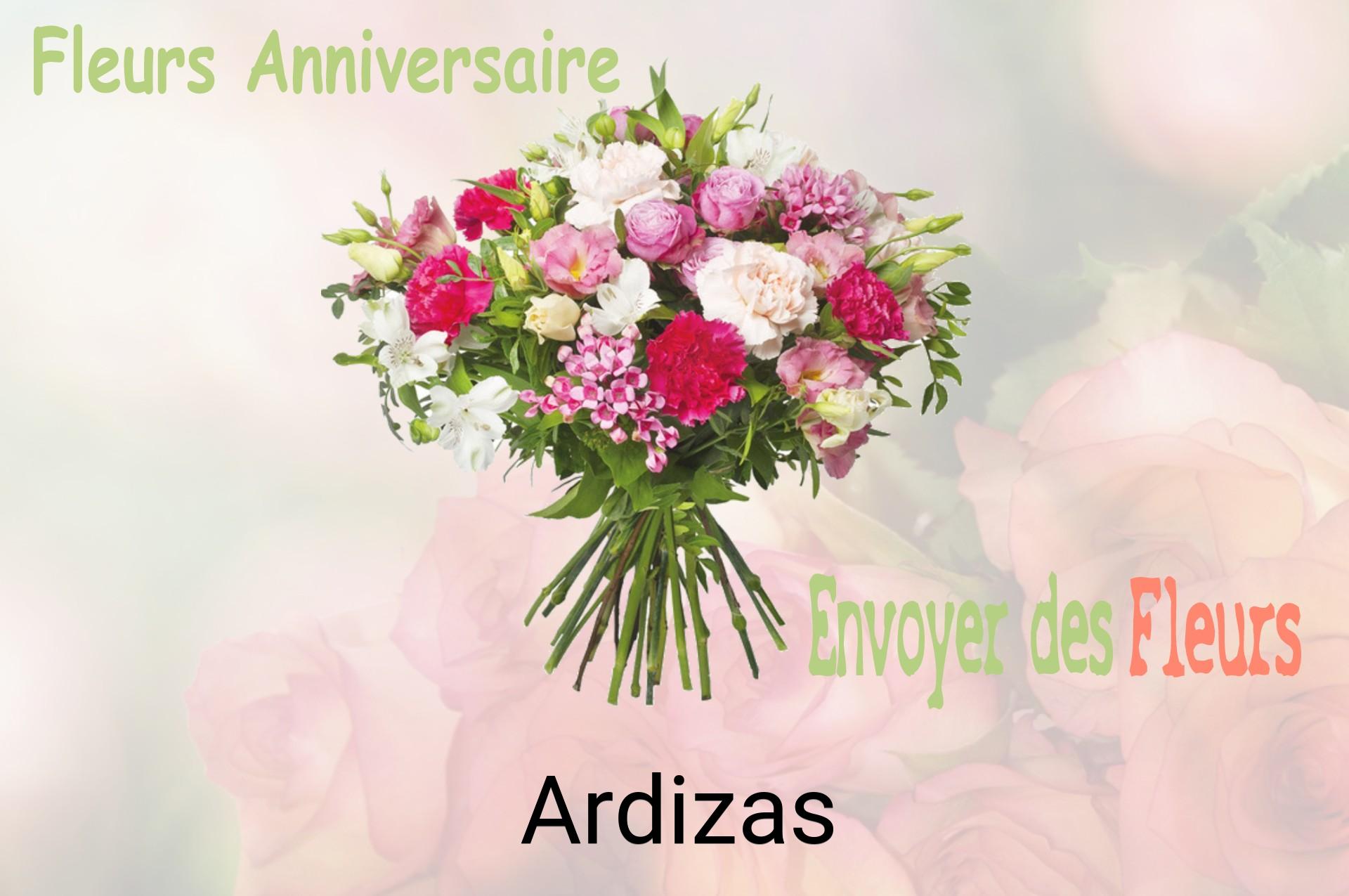 Bouquet de fleurs d’anniversaire livré à Ardizas